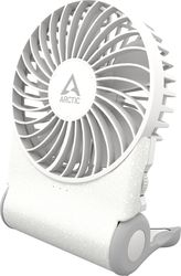 arctic summair 2go powerful handheld desk fan with extra long battery life white aebrz00029a photo