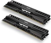 ram patriot pv38g160c9k 8gb 2x4gb ddr3 viper 3 series pc3 12800 1600mhz dual channel kit photo