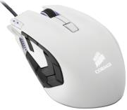 corsair vengeance m95 performance mmo and rts laser gaming mouse arctic white photo