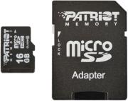 patriot psf16gmcsdhc10 lx series 16gb micro sdhc class 10 sd adapter photo