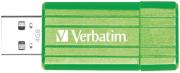 verbatim 47391 store n go pinstripe usb 20 green 4gb photo