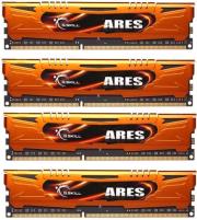 ram gskill f3 1600c10q 32gao 32gb 4x8gb ddr3 pc3 12800 1600mhz ares quad channel kit photo