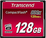 transcend compactflash 800 128gb udma7 mlc nand flash ts128gcf800 photo