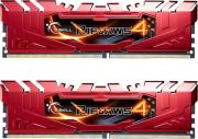 ram gskill f4 2666c15d 16grr 16gb 2x8gb ddr4 2666mhz ripjaws 4 red dual channel kit photo