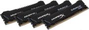 ram hyperx hx426c13sb2k4 32 32gb 4x8gb 2666mhz ddr4 cl13 xmp hyperx savage black quad kit photo
