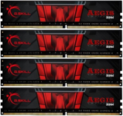 ram gskill f4 3200c16q 64gis 64gb 4x16gb ddr4 3200mhz aegis quad kit photo