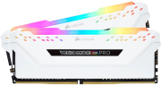 ram corsair cmw32gx4m2e3200c16w vengeance rgb pro white 32gb 2x16gb ddr4 3200mhz dual kit photo