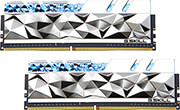 ram gskill f4 3600c16d 32gtesc 32gb 2x16gb ddr4 3600mhz trident z royal elite silver rgb dual kit photo