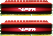ram patriot pv416g300c6k viper 4 series 16gb 2x8gb ddr4 3000mhz black red dual kit