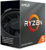 cpu amd ryzen 5 4500 41ghz 6 core box with wraith stealth box photo