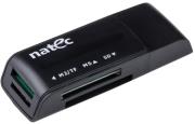 natec ncz 0560 mini ant 3 card reader sdhc usb20 black photo