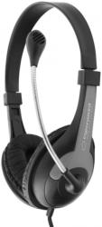 esperanza eh158k stereo headphones with microphone rooster black photo