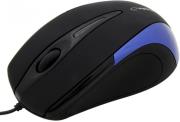 esperanza em102b sirius 3d wired optical mouse usb black blue photo