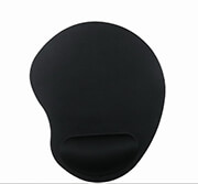 gembird mp ergo 01 mouse pad with soft wrist support black photo