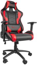 genesis nfg 0785 nitro 880 gaming chair black red photo