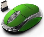 esperanza xm105g extreme harrier wireless 24ghz optical mouse usb green photo