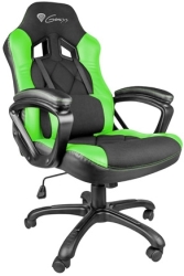 genesis nfg 0906 nitro 330 gaming chair black green photo