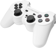 esperanza egg106w corsair vibration gamepad for pc ps2 ps3 white black photo