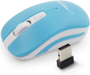 esperanza em126wb wireless optical mouse 4d 24ghz uranus blue white photo