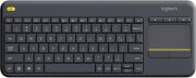 pliktrologio logitech 920 007145 k400 plus wireless touch keyboard black us photo