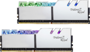 ram gskill f4 3600c16d 32gtrsc 32gb 2x16gb ddr4 3600mhz trident z royal silver rgb dual kit photo