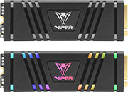 ssd patriot vpr400 512gm28h viper vpr400 512gb rgb nvme pcie gen4 x 4 m2 2280 photo