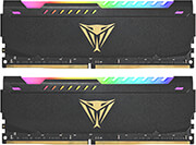 ram patriot pvsr416g320c6k viper steel rgb black 16gb 2x8gb 3200mhz cl16 dual kit photo