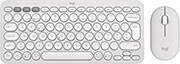 logitech 920 012240 pebble 2 combo wireless bluetooth keyboard mouse white photo