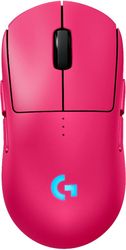 logitech g pro 2 lightspeed ambidextrous wireless gaming mouse pink 910 007309 photo