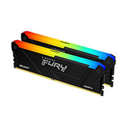 ram kingston kf432c16bb2ak2 32 fury beast rgb 32gb 2x16gb ddr4 3200mt s cl16 dual kit photo