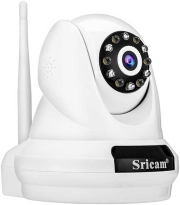 srihome sp018 wireless ip camera 1920p h265 pan tilt night vision