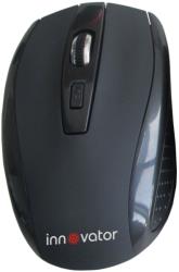 innovator basic wireless mouse black 24ghz rubber coated photo