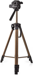 nedis tpod2300bz tripod pan tilt 161cm max 35kg black silver photo nedis tpod2300bz tripod pan tilt 161cm max 35kg black silver photo