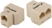 lanberg rj45 inline coupler rj45 2xrj45 photo