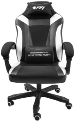 fury nff 1710 avenger m gaming chair black white photo