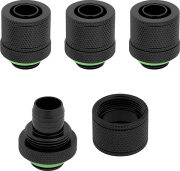 corsair hydro x fitting soft xf straight black 4 pack 10 13mm compression photo corsair hydro x fitting soft xf straight black 4 pack 10 13mm compression photo