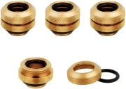corsair hydro x fitting hard xf straight gold 4 pack 12mm od compression photo