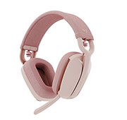 logitech 981 001224 zone vibe 100 lightweight wireless headphones rose photo