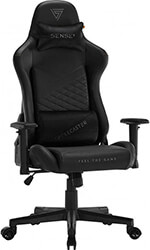 sense7 gaming chair spellcaster senshi edition black photo