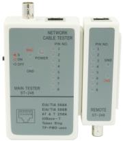 cablexpert nct 1 cable tester for rj 45 and rg 58 cables photo