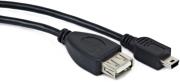 cablexpert a otg afbm 002 usb otg af to mini bm cable 015m photo