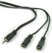 cablexpert cca 415 35mm audio splitter cable 5m jack photo