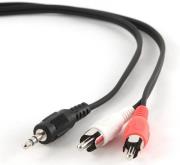cablexpert cca 458 02 35mm stereo to rca plug cable 02m photo