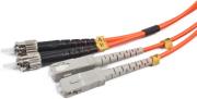 cablexpert cfo stsc om2 1m duplex multimode fibre optic cable 1m bulk photo