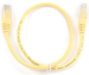 cablexpert pp12 15m y yellow patch cord cat5e molded strain relief 50u plugs 15m photo