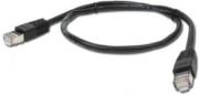 cablexpert pp22 2m bk black ftp patch cord molded strain relief 50u plugs 2m photo
