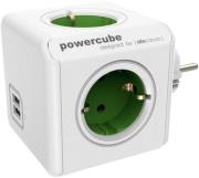 allocacoc powercube original usb green 4 prizes 2 usb photo