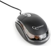 gembird mus u 01 bkt optical mouse usb black crystal photo