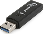 gembird uhb cr3 01 compact usb 30 sd card reader blister photo