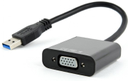 cablexpert ab u3m vgaf 01 usb3 to vga video adapter black blister photo